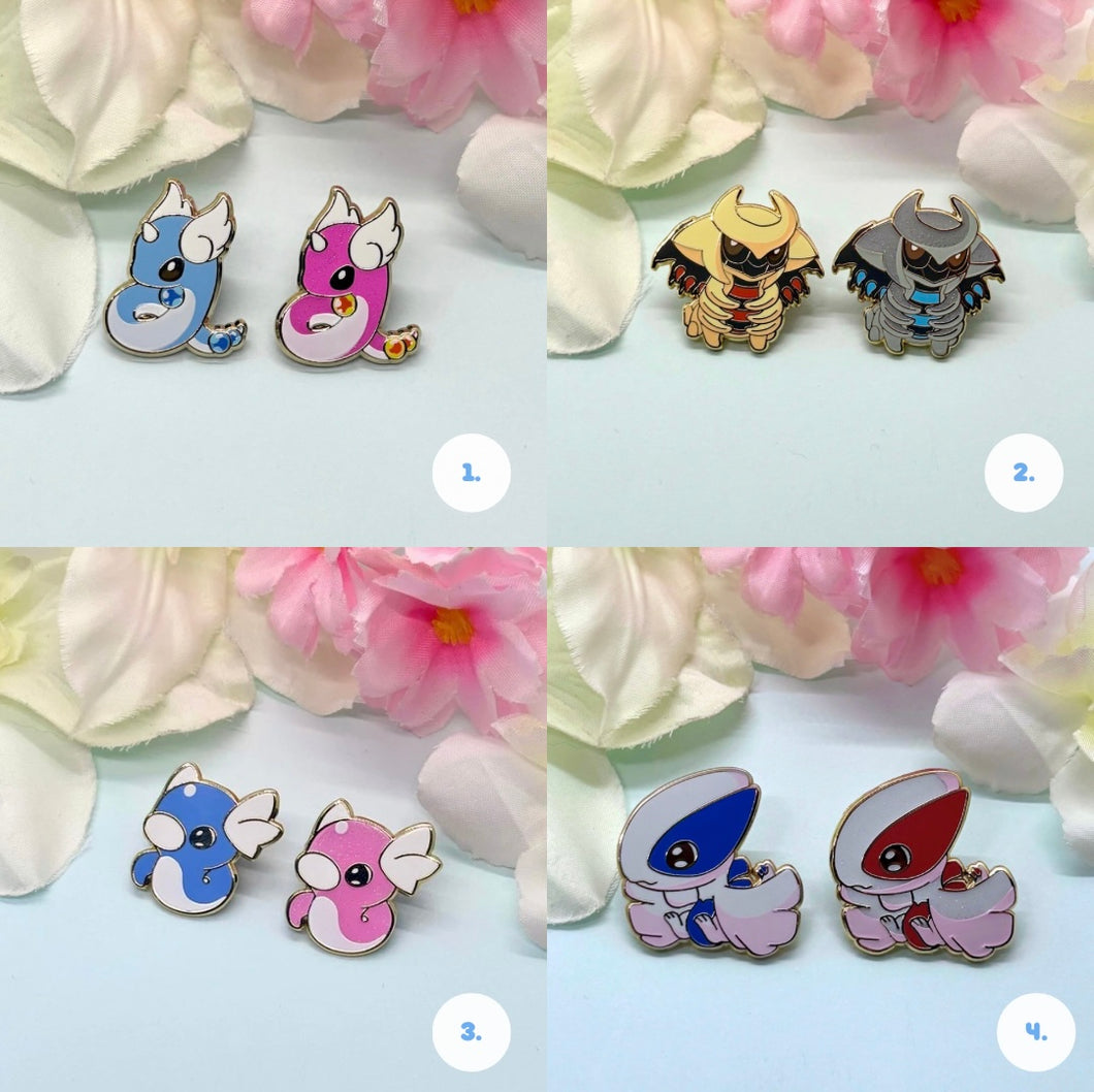 Anime Monster pins