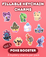 Load image into Gallery viewer, Vol 1 Poke Shaker Charms
