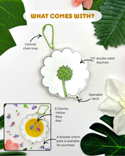 Load image into Gallery viewer, Pikmin Shaker Keychain
