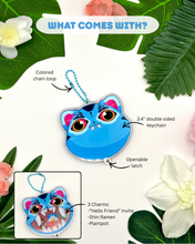 Load image into Gallery viewer, Derpy Shaker Keychain
