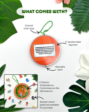 Load image into Gallery viewer, Dino Shaker Keychain
